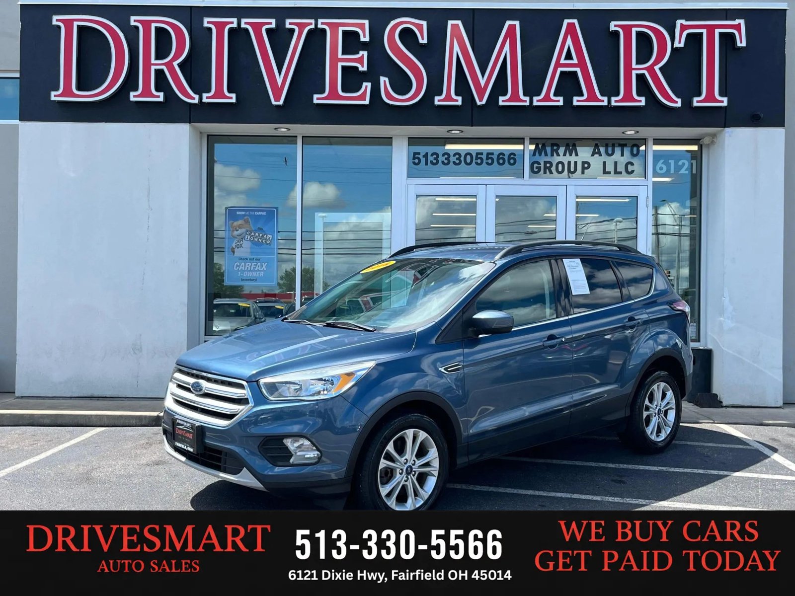 Used 2018 Ford Escape SE w/ SE Sync 3 Package AWD/4WD image 1