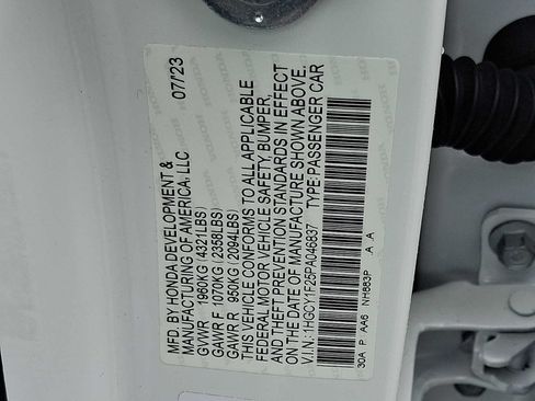Certified 2023 Honda Accord LX image 27