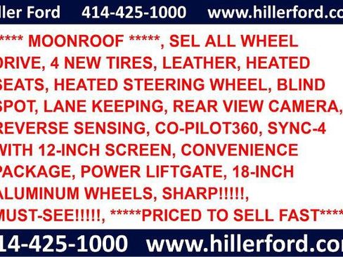 Certified 2023 Ford Edge SEL w/ Convenience Package AWD/4WD image 2
