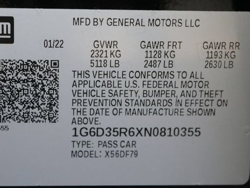 Certified 2022 Cadillac CT5 V Blackwing w/ Parking Package RWD image 27