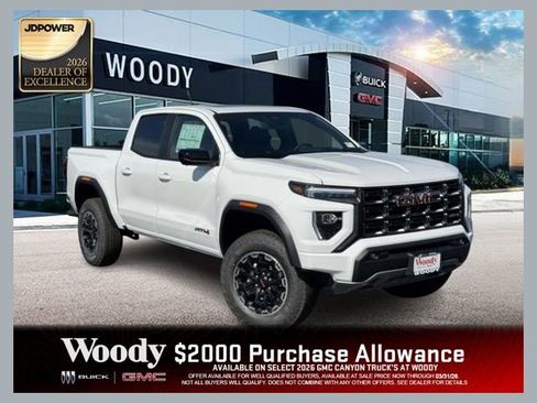 New 2026 GMC Canyon AT4 w/ Technology Plus Package AWD/4WD image 1