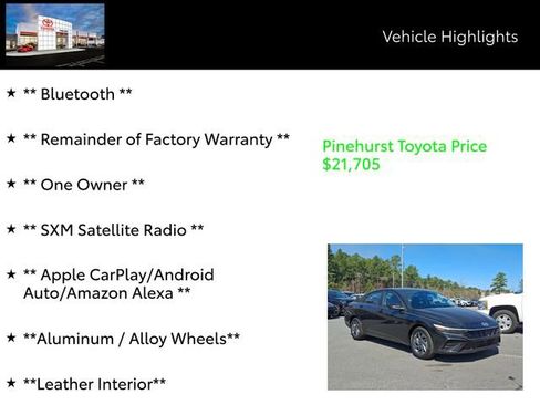 Certified 2025 Hyundai Elantra Blue image 7