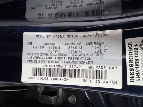 Used 2019 MAZDA MAZDA3 Hatchback w/ Premium Package image 30