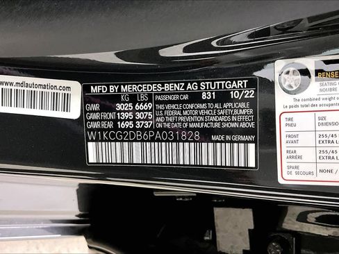 Certified 2023 Mercedes-Benz EQS 450+ EQS 450+ image 36