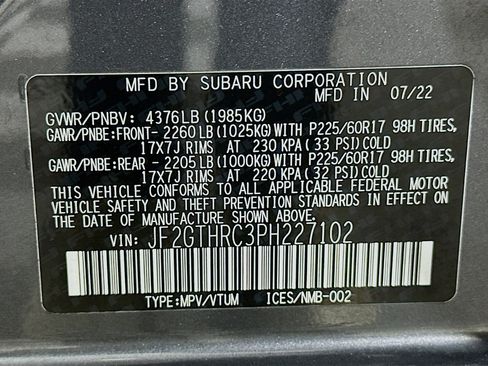 Used 2023 Subaru Crosstrek 2.5i Sport image 12