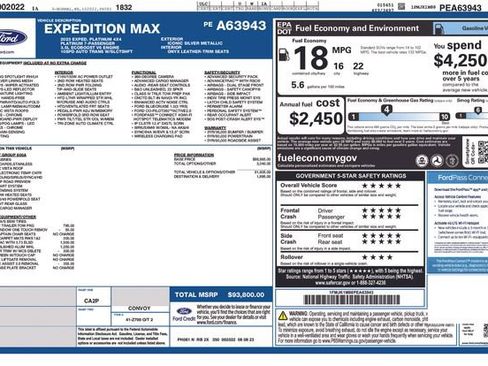 Used 2023 Ford Expedition Max Platinum image 8