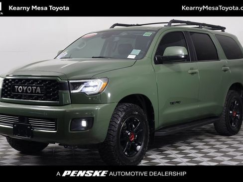 Used 2020 Toyota Sequoia TRD Pro w/ Carpet Mat Package (TMS) AWD/4WD image 1
