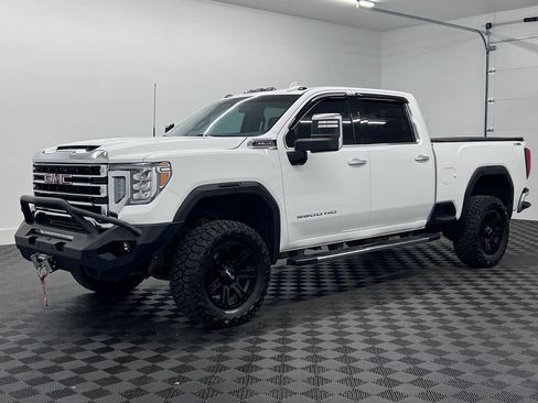 Used 2021 GMC Sierra 3500 SLT w/ SLT Preferred Package AWD/4WD image 1