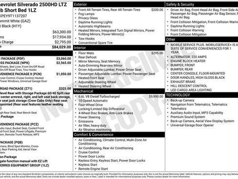 New 2026 Chevrolet Silverado 2500 LTZ w/ LTZ Plus Package image 18