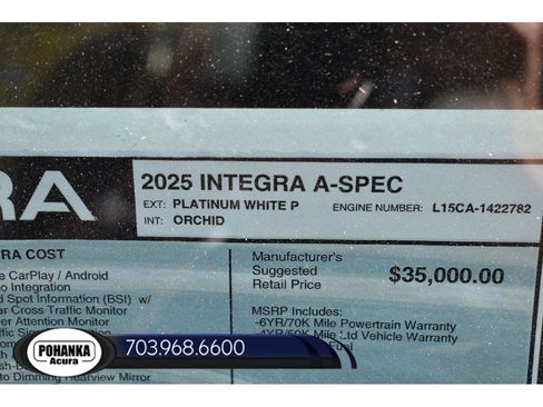 New 2025 Acura Integra A-Spec image 34