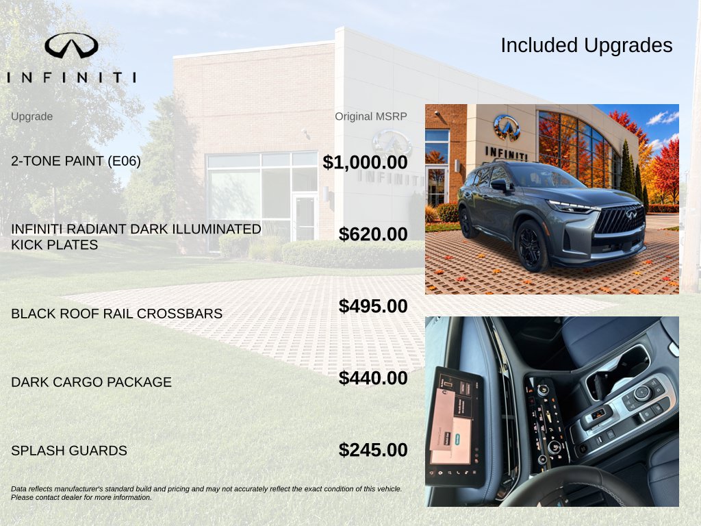 Used 2026 INFINITI QX60 Sport w/ Dark Cargo Package AWD/4WD image 6