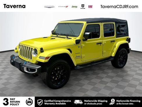Used 2023 Jeep Wrangler Unlimited Sahara w/ Cold Weather Group image 1