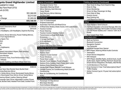 Used 2026 Toyota Grand Highlander AWD image 26
