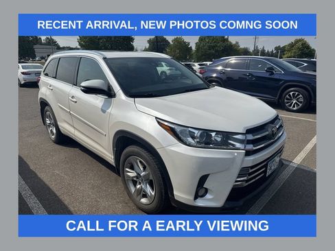 Used 2018 Toyota Highlander Limited AWD/4WD image 1