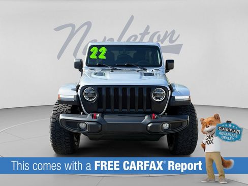 Used 2022 Jeep Wrangler Unlimited Rubicon w/ LED Lighting Group AWD/4WD image 2