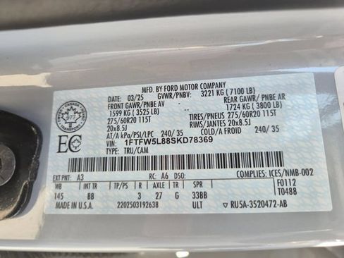 Certified 2025 Ford F150 Lariat AWD/4WD image 25
