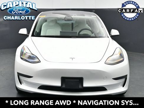 Used 2021 Tesla Model 3 Long Range AWD/4WD image 2