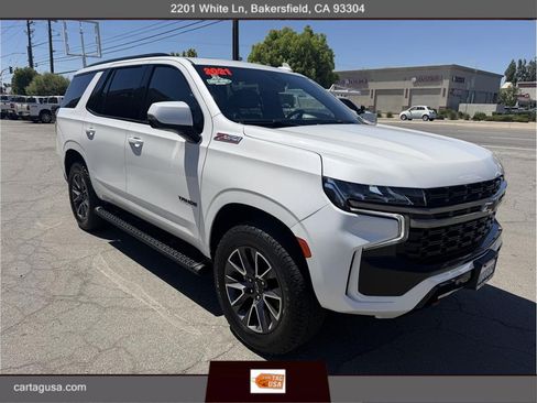 Used 2021 Chevrolet Tahoe Z71 w/ Luxury Package AWD/4WD image 1