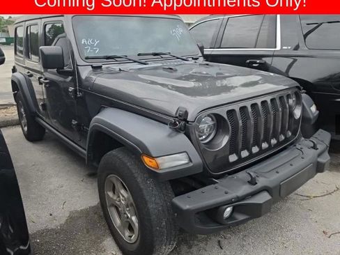 Used 2021 Jeep Wrangler Unlimited Sport AWD/4WD image 1