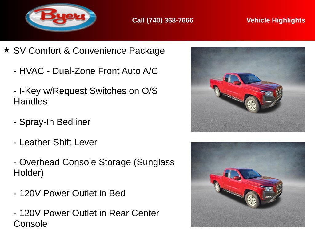 Used 2022 Nissan Frontier SV AWD/4WD image 12