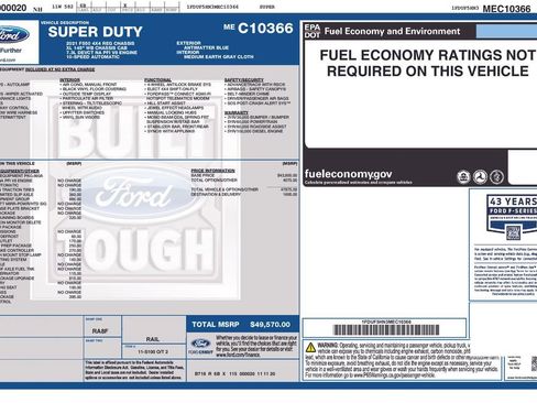 Used 2021 Ford F550 4x4 Regular Cab Super Duty w/ Power Equipment Group image 3