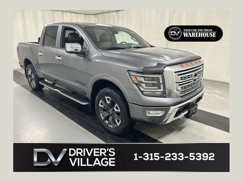 Used 2023 Nissan Titan Platinum Reserve w/ Moonroof Package AWD/4WD image 1