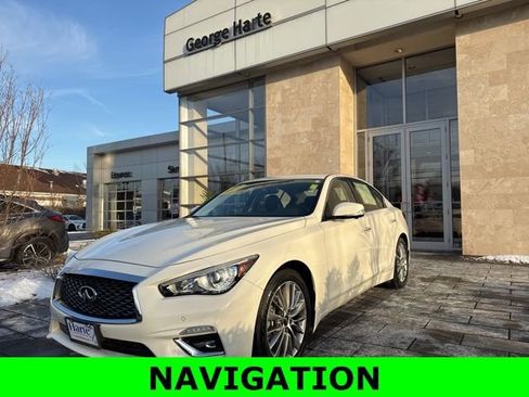 Certified 2022 INFINITI Q50 Luxe w/ Cargo Package image 3