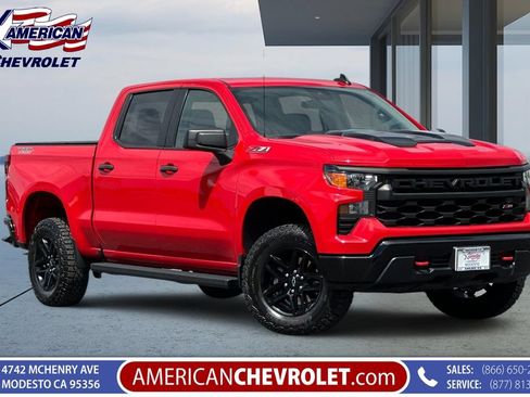 Used 2024 Chevrolet Silverado 1500 Custom Trail Boss AWD/4WD image 1