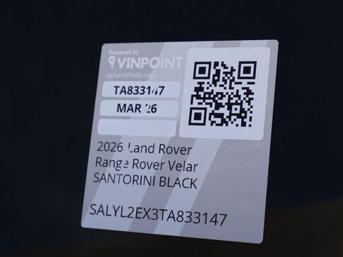 New 2026 Land Rover Range Rover Velar Dynamic SE image 20