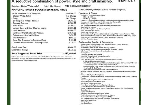 Used 2016 Bentley Continental GT image 3