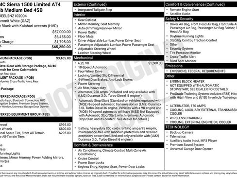 Used 2022 GMC Sierra 1500 AT4 w/ AT4 Premium Package image 85