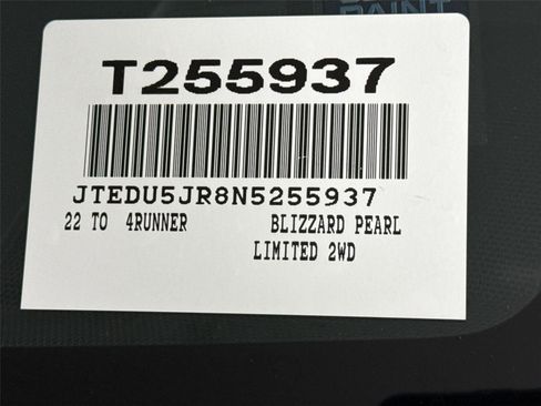 Certified 2022 Toyota 4Runner Limited RWD image 47
