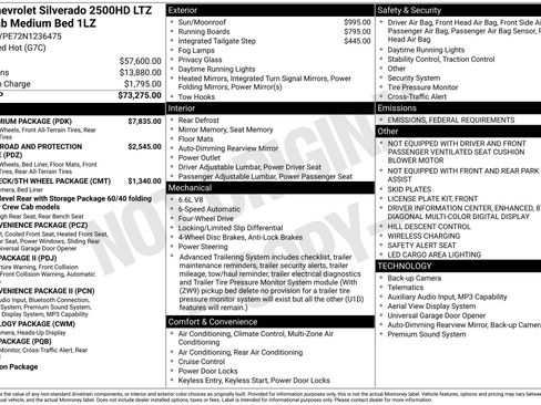 Used 2022 Chevrolet Silverado 2500 LTZ w/ LTZ Premium Package image 3