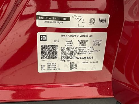 New 2026 Chevrolet Traverse LT w/ Driver Confidence Package AWD/4WD image 23