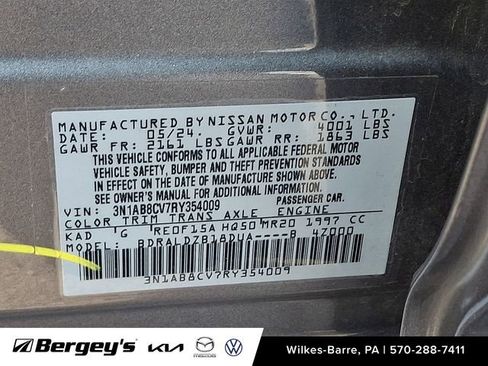 Used 2024 Nissan Sentra SV image 28