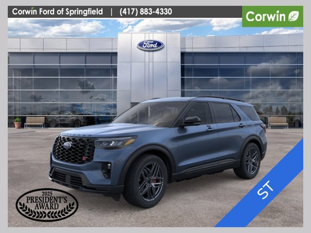 New 2026 Ford Explorer ST w/ Sun And Sound Package AWD/4WD 360° Tour