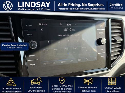 Used 2023 Volkswagen Atlas Cross Sport SE w/ Black Wheel Package AWD/4WD image 18