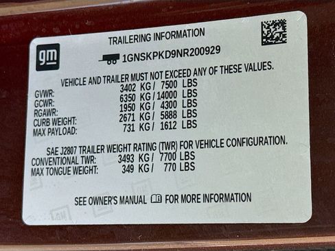 Used 2022 Chevrolet Tahoe Z71 image 40