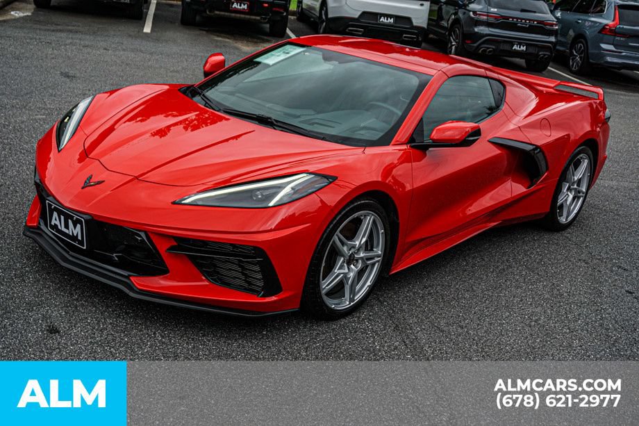 Used 2021 Chevrolet Corvette Stingray Preferred Cpe w/ Z51 Performance Package RWD image 20