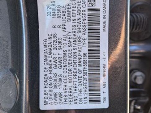 Used 2026 Honda Civic Sport image 27
