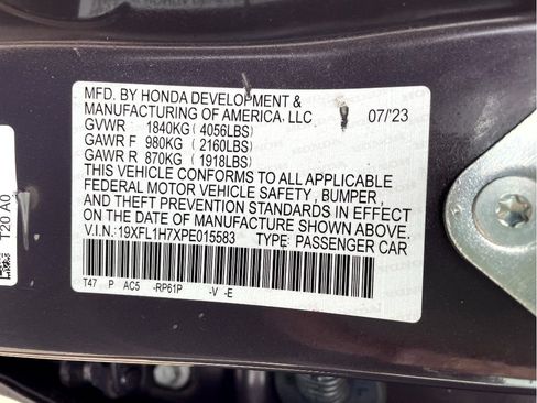 Used 2023 Honda Civic EX-L image 21