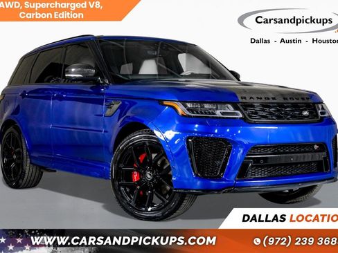 Used 2022 Land Rover Range Rover Sport SVR Carbon Edition image 1