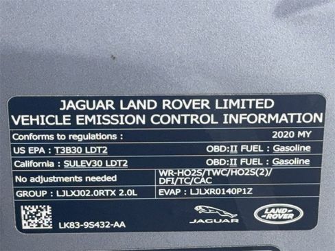 Used 2020 Jaguar F-PACE Prestige image 58