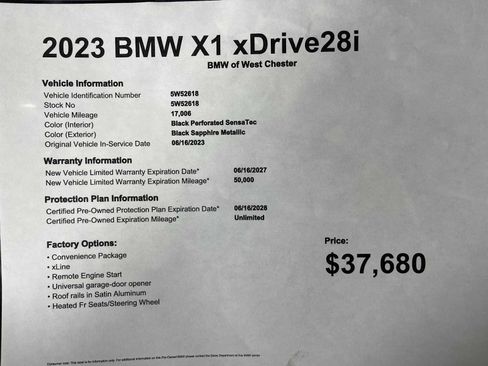 Certified 2023 BMW X1 xDrive28i image 19