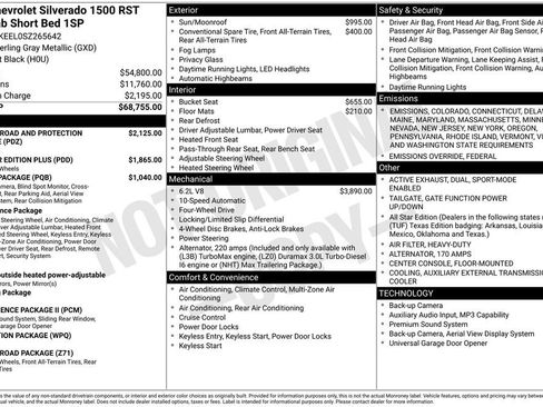 New 2025 Chevrolet Silverado 1500 RST image 5