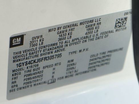 Used 2015 Cadillac Escalade Premium image 58