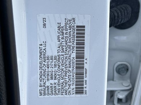 Certified 2024 Acura Integra 4DR CVT image 31