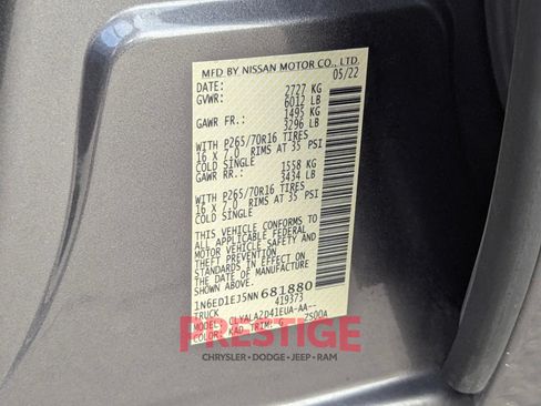 Used 2022 Nissan Frontier S w/ Technology Package RWD image 31