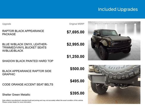 New 2025 Ford Bronco Raptor image 3