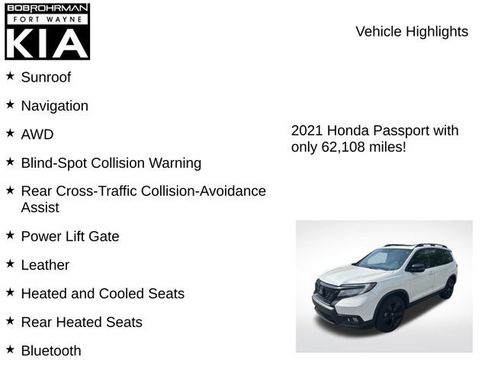 Used 2021 Honda Passport Elite image 7